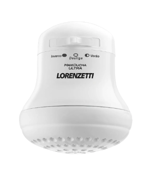 Chuveiro Maxi Ducha Ultra Lorenzetti 220V 5500W Branco