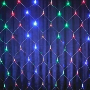 REDE LED 144LEDS 1,5X1,3MT DIGITAL FBR COLORIDA - REMANCI